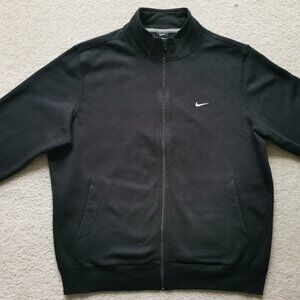 Nike Better World Black Cotton Zip Up Jacket Size XL